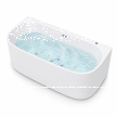 Wanny wolnostojące - Wanna Łazienkowa Doris z Hydromasażem  170 x 80 cm wolnostojąca Akrylowa LED Jacuzzi (5)