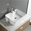 Akcesoria łazienkowe - Umywalka nablatowa Corciano Elyss Proline Lśniąca Biel 48x37x13 cm (2)