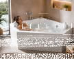 Wanny wolnostojące - Wanna Łazienkowa RIMINI z Hydromasażem  150 x 150 cm wolnostojąca Akrylowa Jacuzzi Narożna (2)