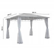Pawilony ogrodowe - Pawilon ogrodowy AURORA 360 x 300 x 260cm Corciano (18)