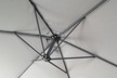 Parasole ogrodowe - Serwisowy Parasol ogrodowy WERONA składany 3.5 m DUŻY szary (7)