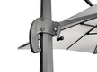 Parasole ogrodowe - Parasol aluminiowy 3x3 m Roma Corciano z Oświetleniem LED SOLAR (2)