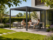  - Pergola Tarasowa Antracytowa z otwieranym dachem ALUMINIOWA 3x3m Corciano (2)