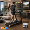 Bieżnie elektryczne - Bieżnia Elektryczna Domowa CORCIANO LAXE Składana Masażer 150KG 19KMH (2)