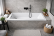 Wanny wolnostojące - Wanna Wkład biała SARA AKRYLOWA PRAWA/LEWA 170 (1)