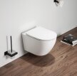 Akcesoria łazienkowe - Miska WC Wisząca Corciano Nexa Base Bialy połysk 49x37 cm (2)