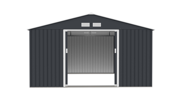Garaż metalowy M-E 340x319x200cm  (1)