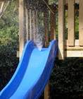 Zjeżdżalnie  - Zjeżdżalnia Ogrodowa dla dzieci PRO 3 m ślizg wodny niebieski Tobi Toys (5)