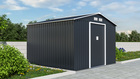 Domki / Garaże - Domek Narzędziowy Ogrodowy Garaż Metalowy 277x255x192cm M-C  (4)