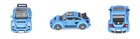 Niebieski pojazd dla dzieci z klocków Dream Car klocki TOBI TOYS© (6)