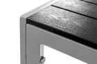 Aluminiowe - Zestaw mebli ogrodowych Pola stół + 8 krzeseł rozkładanych aluminium (6)