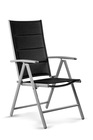 Aluminiowe - Zestaw mebli ogrodowych Pola stół + 8 krzeseł rozkładanych aluminium (14)
