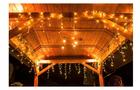 Lampki choinkowe - Lampki Sople Zewnętrzne 500LED FLASH 18M Białe Ciepłe EUROHIT Christmas (10)