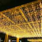 Lampki choinkowe - Lampki Sople Zewnętrzne 500LED FLASH 18M Białe Ciepłe EUROHIT Christmas (7)