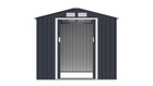 Domki / Garaże - Domek Narzędziowy Ogrodowy Garaż Metalowy 213x127x185cm M-A  (1)