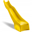 Zjeżdżalnie  - Zjeżdżalnia PRO 3 m ślizg wodny żółty Tobi Toys (1)
