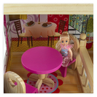 Zabawki  - Drewniany domek dla lalek (10)