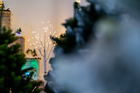 Ozdoby świąteczne - Drzewko świąteczne oświetlenie brzoza  (5)