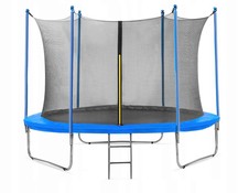 Trampolina Ogrodowa 10FT 312CM Corciano z siatką zewnętrzną i drabinką