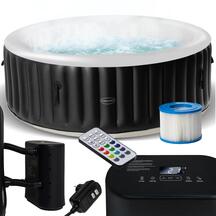 Jacuzzi Basen Ogrodowy Spa Corciano Okrągłe 180 x 66 cm Hydromasaż