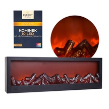 Latarenka z Kominkiem 10LED Prostokątna EUROHIT 