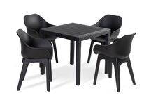 Zestaw Mebli Ogrodowych  Liveto Uno 4 krzesła + stolik