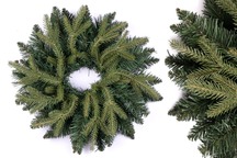 Wianek świąteczny 30cm zielony