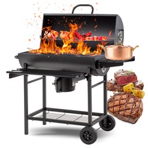 Grill węglowy ogrodowy  Beczka Corciano Nierdzewny ruszt