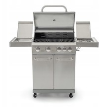 Grill Gazowy Nierdzewny  Paul 4+1 PREMIUM Ruszt Żeliwny  18.8 KW