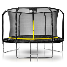 Trampolina Ogrodowa 12FT 374CM PREMIUM z siatką wewnętrzną i drabinką CORCIANO