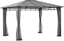 Pawilon Ogrodowy Aurora 300x360x260cm Wiata ogrodowa Corciano 