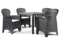 Zestaw Mebli Ogrodowych MINI Folia 4 EUROHIT Garden