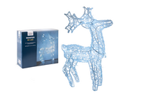 Renifer akrylowy 50 LED wymiary 44x14*x3, do użytku zewnętrznego