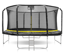 Trampolina 14FT 435CM PREMIUM z siatką wewnętrzną i drabinką