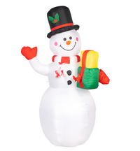 Dekoracja Dmuchana LED Bałwan 150cm