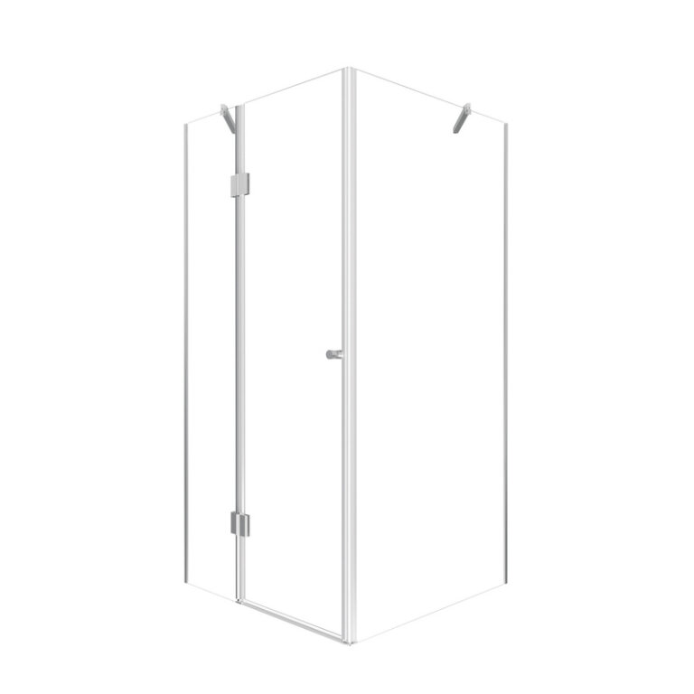 Kabiny prysznicowe - Kabina prysznicowa 90x90 narożna Corciano Droplin chrom (3)