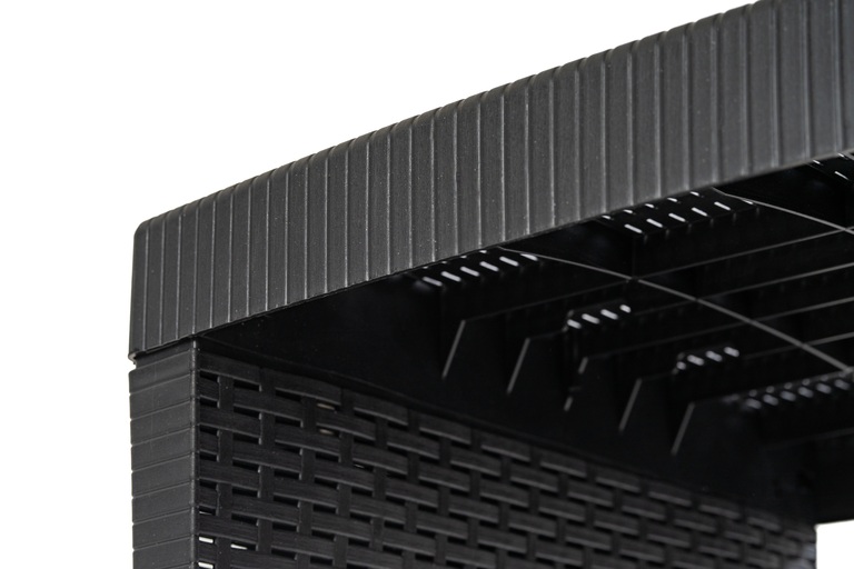 Zestawy ogrodowe - Zestaw Ogrodowy Paradiso Sofa stolik 2 fotele Antracyt (14) Zestawy ogrodowe - Zestaw Ogrodowy Paradiso Sofa stolik 2 fotele Antracyt (14)