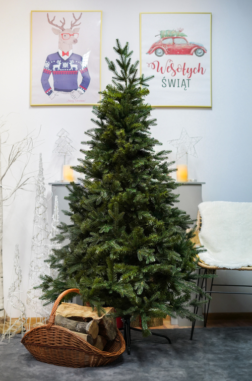 Choinki sztuczne - Choinka Świerk Leśny 220cm (7)