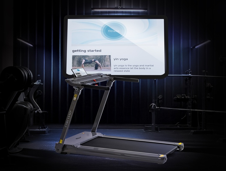 Bieżnie elektryczne - Bieżnia elektryczna domowa CORCIANO CINTRA Składana 140KG (3)