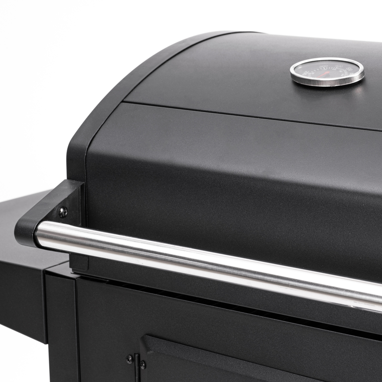 Grille - Grill ogrodowy węglowy ruszt żeliwny wózek ANGUL  SMART  (12)