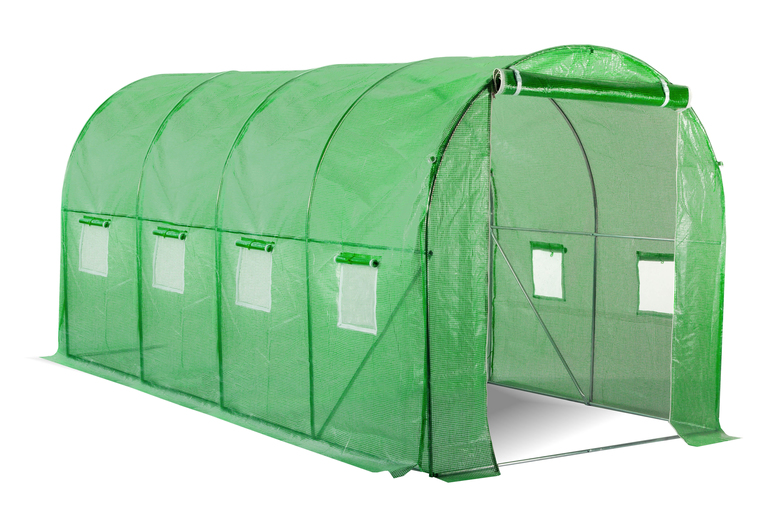 Tunele foliowe - Folia na Tunel Ogrodowy Szklarniowy 400x250x200m (12)