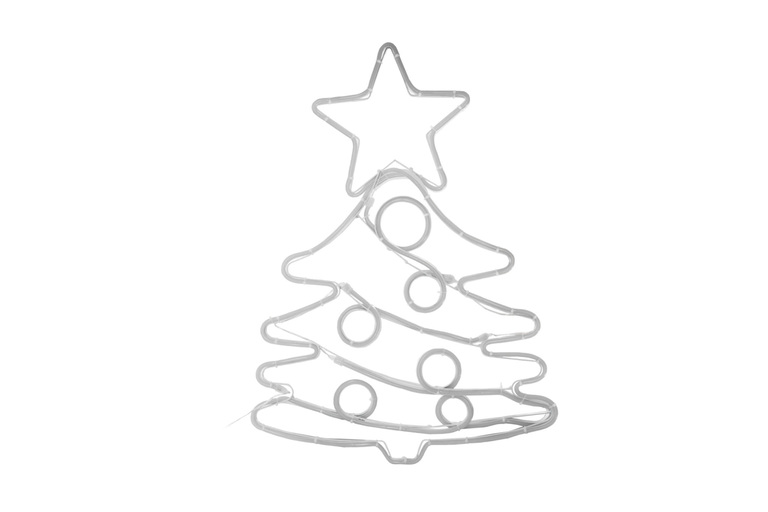 Boże Narodzenie - Choinka LED neonowa 60cm Multikolor (3)