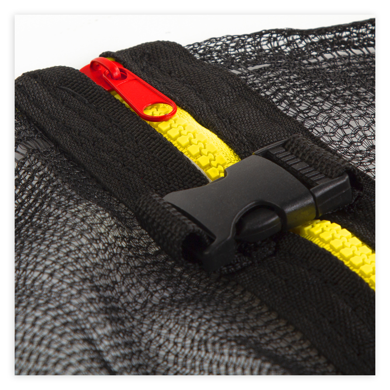 Trampoliny  - Trampolina Ogrodowa 12FT 374CM PREMIUM z siatką wewnętrzną i drabinką CORCIANO (9)