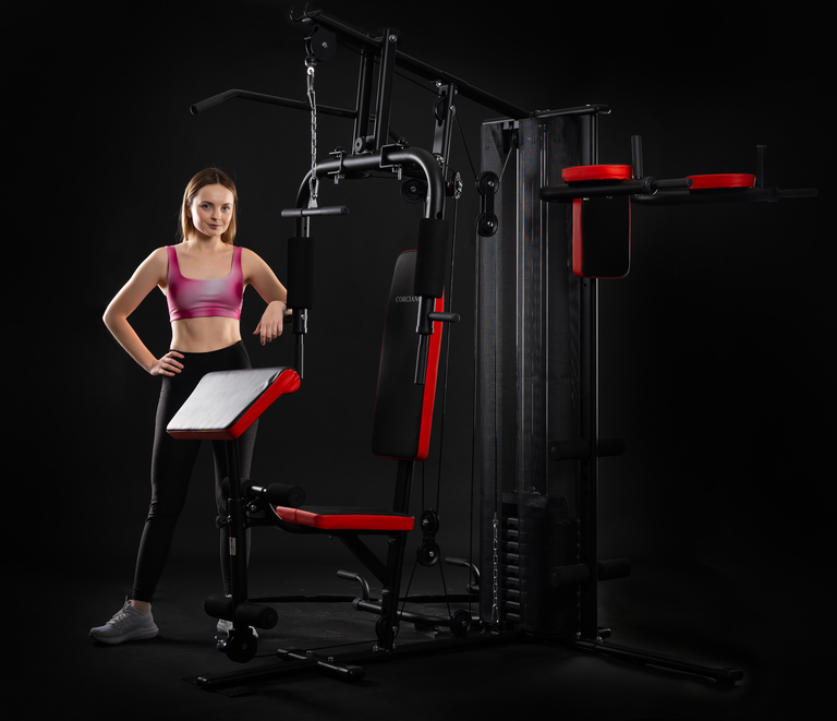 Atlasy do ćwiczeń - Atlas do ćwiczeń, Domowa Siłownia, wielostanowiskowy  (3)