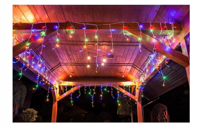 Lampki choinkowe - Lampki Choinkowe Sople 500LED 18M Multikolor CH34 EUROHIT Christmas EAN 5901721051621 (3)