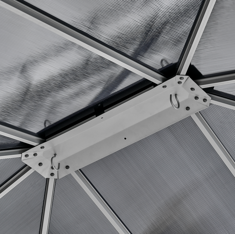 Pawilony ogrodowe - Pawilon Ogrodowy Aurora 300x360x260cm Wiata ogrodowa Corciano  (5)