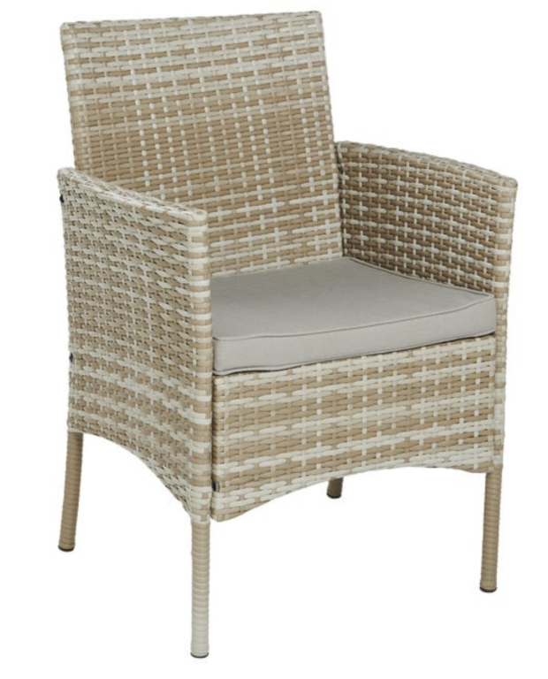 Zestawy ogrodowe - Zestaw mebli ogrodowych komplet balkonowy Glas Corciano 2 fotele stolik (8)