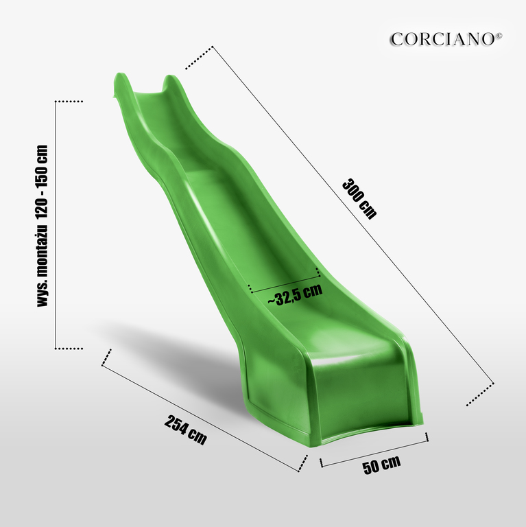 Zjeżdżalnie  - Zjeżdżalnia Ogrodowa PRO 3 m ślizg wodny jasnozielony Tobi Toys (3) Zjeżdżalnie  - Zjeżdżalnia Ogrodowa PRO 3 m ślizg wodny jasnozielony Tobi Toys (3)