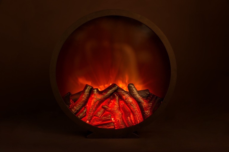 Boże Narodzenie - Latarenka z Kominkiem LED 32cm EUROHIT  (3)