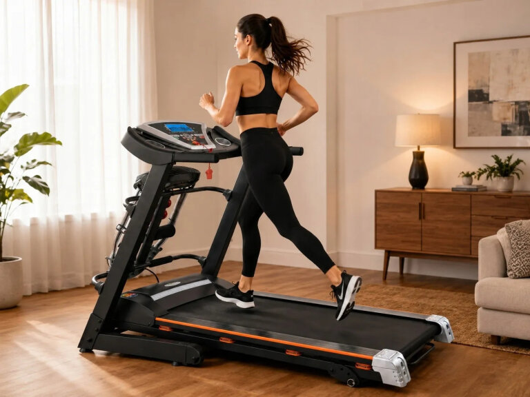 Bieżnie elektryczne - Bieżnia Elektryczna Domowa CORCIANO LAXE Składana Masażer 150KG 19KMH (20)